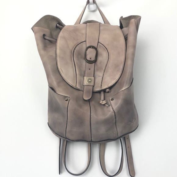 nash leather backpack